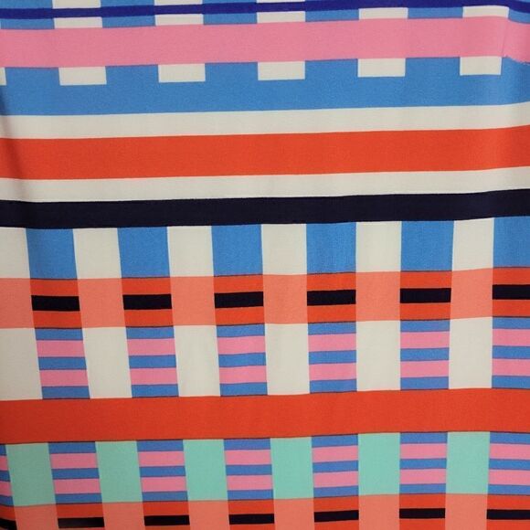 Eliza J Colourblock Graphic Tunic 3/4 Sleeve Dress - Picture 7 of 13